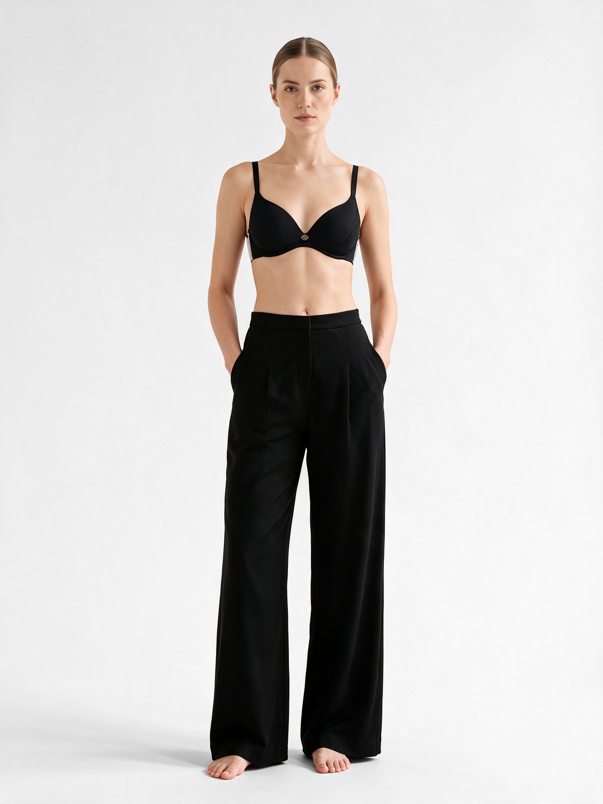 the bra on a model