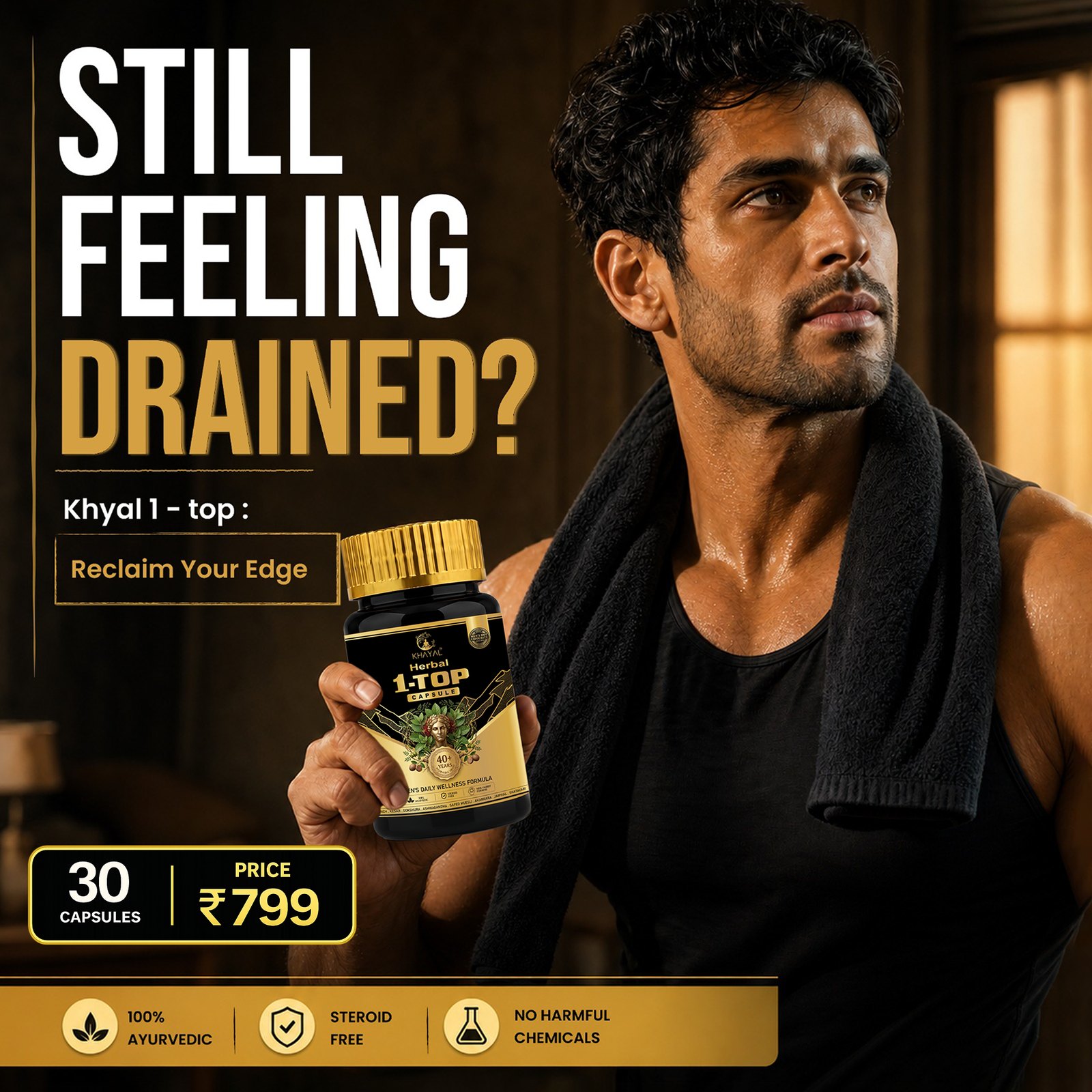 Performance creative for a nutraceutical brand